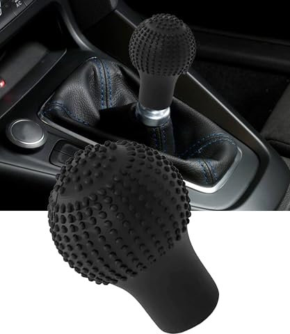 Flaconi Funda Palanca Cambios Antideslizante Negro