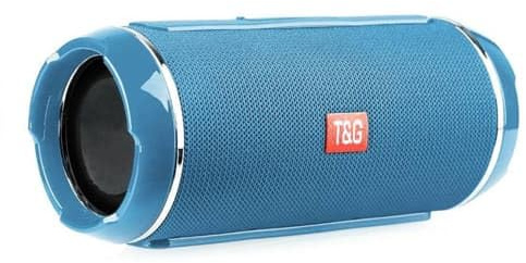 EASY SPEED T&G Altavoz Bluetooth Potente con y Batería Integrada,Mini Altavoz Bluetooth 5.3,Impermeable IP65,360° Sonido Estéreo,para Exterior,Azul