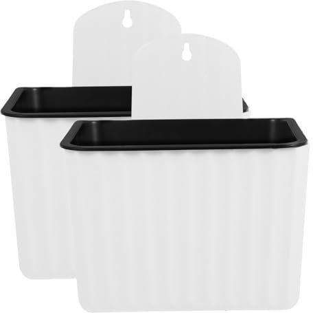 ifundom 2pièces Jardinière Suspendue à Arrosage Automatique Pots De Fleurs pour Plantes Intérieur Pot à Arrosage Automatique pour Balcon Et Terrasse