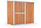 Casetta da Giardino in Lamiera box in acciaio zincato misura 174 x 100 cm x 182 cm di altezza - 43 kg - 1.74 mq (Effetto Legno)