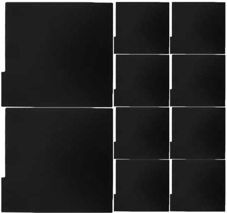 SAFIGLE 15 Stück Schallplattentrenner Blank Beschreibbar Vinyl Record Organizer Für Schallplatten CDs DVDs Und Bücher Steckbare Trennblätter Für Regal Büro Bibliothek