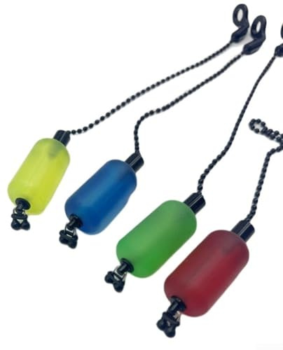 Indicador de mordida de pesca para carpa, cadena suave recubierta de aerosol, indicador de mordida de carpa mate, imitando movimientos de cebo, para pesca nocturna