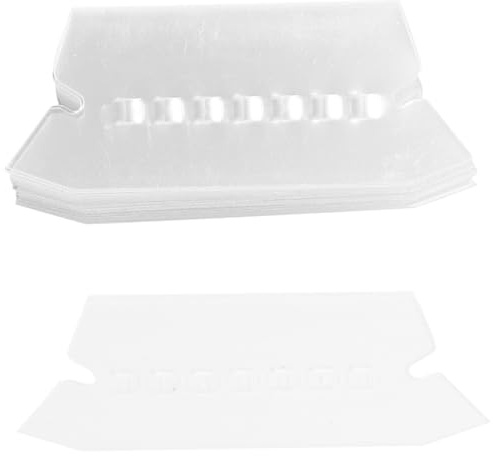 SEWACC 150 Porte-Étiquettes Transparents pour Dossiers Suspendus – Pochette de Classement Onglets D’Indexation – Système D’Organisation pour Bureau à Domicile et Professionnel