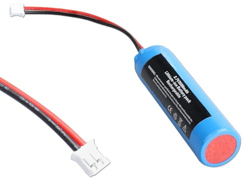 3.7V 3500mAh Rechargeable Lithium-ion Battery with PH2.0 Connector, compatible with DIY Electronics, RC Toys, LED Lighting, Remote Controls, Bluetooth Devices & More, Long-Lasting, Fast Charging