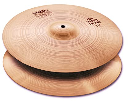Paiste 2002 Classic Cymbal Heavy Pair Hi-Hat 14-inch