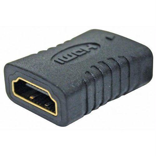 Importer520 New Plaqué Or-Hdmi-F/F Coupleur femelle Adaptateur changeur de genre pour Hdtv