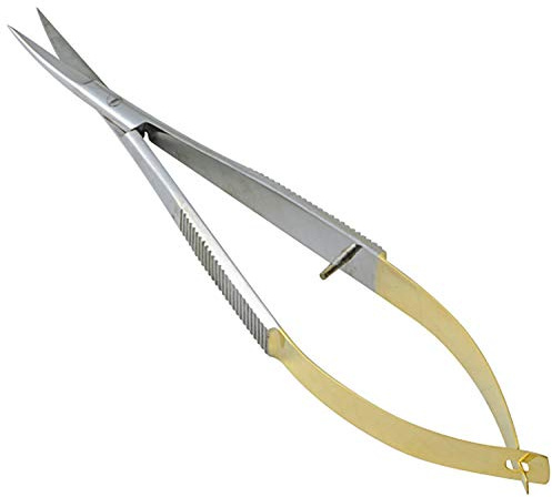 Misasa Spring Scissor No. 8083 for Thread Cutting 4.7 inches (120 mm)