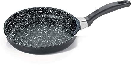 Délice Pierre Poêle basse 28 cm 4128ps Antikars fonte d'aluminium Poignée Bakélite