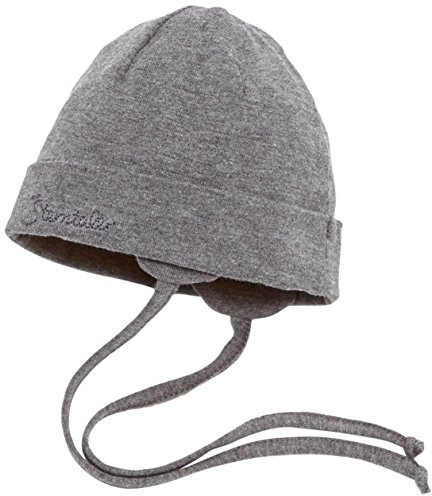 Sterntaler Unisex Baby Kopftuch Mütze, Grau (Grau 574), 33
