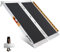 gardhom Rampe per Sedia a Rotelle 122 cm Rampa Disabili Pieghevole Capacità 800 lbs Rampe per Disabili per Porta Gradini Scale Handicap