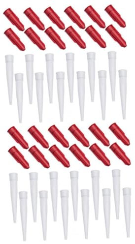 UKCOCO 2 Set Di Ugelli Di Ricambio Per Sigillante Set Di Ugelli Per Calafataggio Portatili Per Salva-sigillante E Conservazione Di Tubi Di Calafataggio Aperti 12 Pezzi * 2