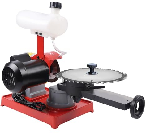 370W Sägeblattschärfgeräte Kreissägeblatt Sägeblatt Schärfgerät Schärfmaschine für 80-700mm Sägeblätter 2850rpm zum Schleifen von Kunststoff, Holz, Aluminium