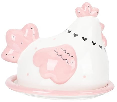 LABRIMP 1stück Hühner Butterdose Aus Praktischer Butterbehälter Mit Deckel Für Desserts Und Aufbewahrung Hochwertige Küchenaufbewahrung Für Ordentliches Zuhause