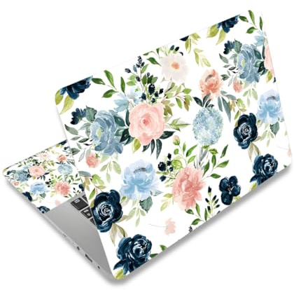 Protezione in vinile autoadesiva per laptop con design 13,3 14 15 15,4 15,6 pollici, adesivo per notebook, pellicola protettiva per PC MacBook (F10)