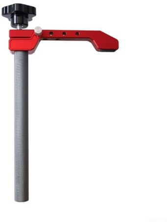 1920mm Adjustable Dog Clamp Heavy Duty Hole Clamp for Woodworking Secure Workpiece Fixation Steel Alloy Quick Release Ratchet(20mm)