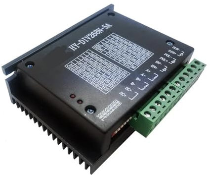 QMIQXIWS HY-DIV268N 5A Step Driver CNC Controller Nema 17 23 tb6600 5A Single Axes Two Phase Hybrid Stepper Electronic Starter Driver