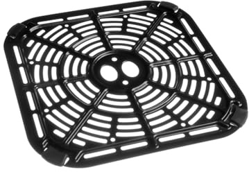 Russell Hobbbs Grillplatte inkl. Gummifüße für Heißluftfritteuse [für SatisFry Airfryer 5,5L 27621-56] knusprig-krosse Ergebnisse, spülmaschinenfest,antihaftbeschichtet, Ersatzteil, Zubehör N700754