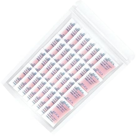 Sachets de gel de silice - Absorbeur d'humidité réutilisable pour appareil photo - Packs déshumidifiants,pour Maison Cave Garage Atelier Objectif Photo Électronique Ordinateur Imprimante 3D
