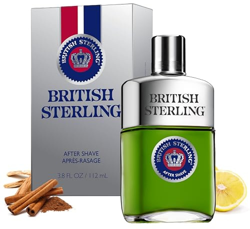 British Sterling Aftershave for Men By DANA 3.8 Oz