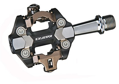 MTB E-PM222 Pedal 82x61mm i aluminiumsvart - CR-