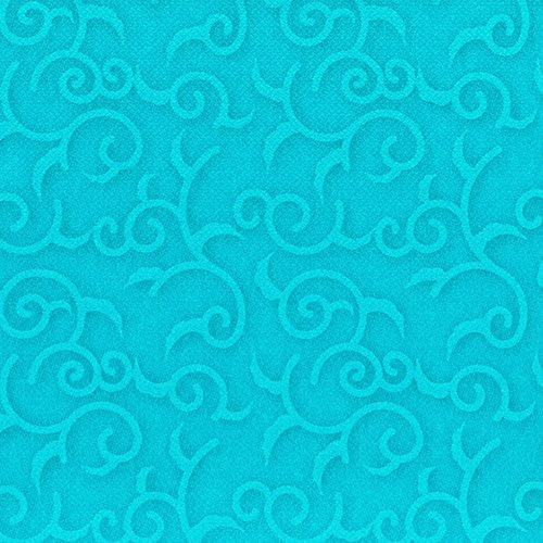 50 Servietten ROYAL Collection 1/4-Falz 40 cm x 40 cm türkis Casali 84887 Papstar Premium stoffähnlich hochwertig Qualität stabil gute Faltbarkeit Dekorservietten