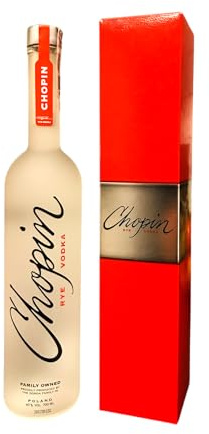 Chopin Rye Vodka im Geschenkkarton - Polnischer Qualitätswodka als Geschenkidee 0,7 Liter, 40%