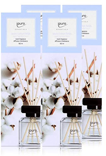 Essentials by ipuro Cotton Fields 100ml Raumduft (4er Pack)