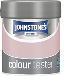 Johnstone's Ballet Slipper Wall & Ceiling Paint Tester Pot - Emulsion Easy to Apply - Dry in 1-2 Hours - 75ml