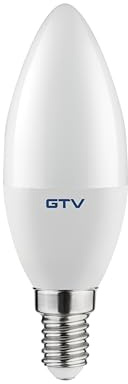 Lampada LED GTV goccia E14 4000K luce naturale – senza sfarfallio, durevole – per illuminazione LED in cucina e ufficio