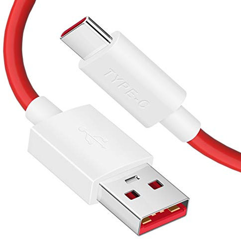 ACOCOBUY Câble USB C pour OnePlus 65W Charge 1.8M/6FT Câble USB Type C Charge Rapide pour OnePlus Nord CE 5 4/Nord 2T/12/11/10/8 Pro/7T Pro/6T/6/5T pour OPPO Reno 14 F/13 FS/12 F/11 F/A80/A60/A40