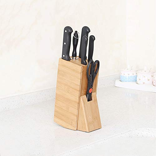 Wooden Kitchen Tool Storage Multifunctional Holes Cutlery Rack Storage Rack Tool Home Kitchen Tableware Stand Block Organizer Tool