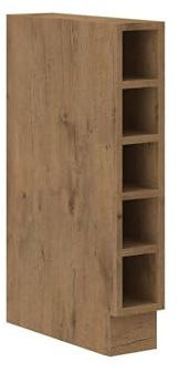 Vigo Unterschrank Regal 15 cm Eiche Lancelot Küchenzeile Küchenblock Küche
