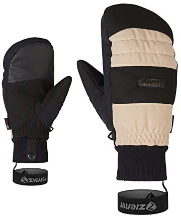 Ziener GENDON - Manopla de esquí para Hombre, Transpirable, Impermeable, a la Moda, Color anacardo, Talla 10
