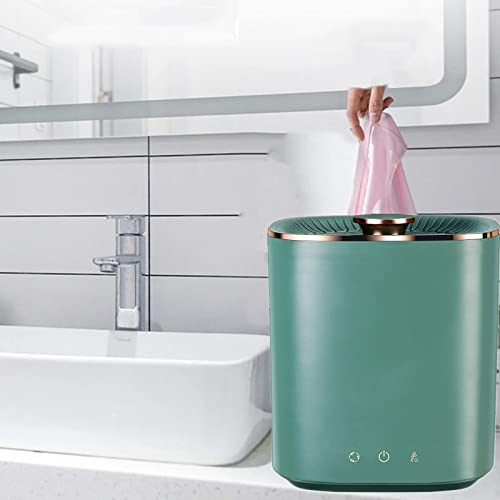Mini Lavatrice per Intimo Mini Lavatrice Portatile per Scarpe turbina Lavatrice A Mano pour la Les appartements, Les dortoirs,Les Voyages d'affaires,Green-Ordinary
