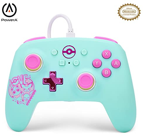 PowerA Controller cablato avanzato Nintendo Switch - Pokémon: Sweet Friends