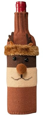 Weihnachten Weinflaschen Taschen Weinbeutel Wine Flaschentüten Mit Weihnachtsmuster Für Dress Up Weinflasche Wiederverwendbare Wein Geschenk Taschen Für Home Dinner Party Dekoration Tischdekoration