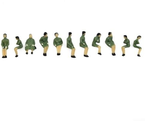 Verschiedene Posen Sitzende Menschen Figuren 90 Teile für HO Scale Modelle