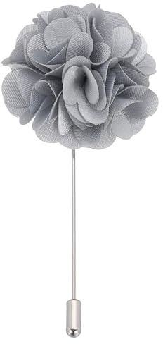 PATIKIL Boutonnière Mariage Homme en Forme de, Épingle de Revers pour Hommes, Fleurs de pour Costume de Mariage, Broche d'Anniversaire Remise des Diplômes,
