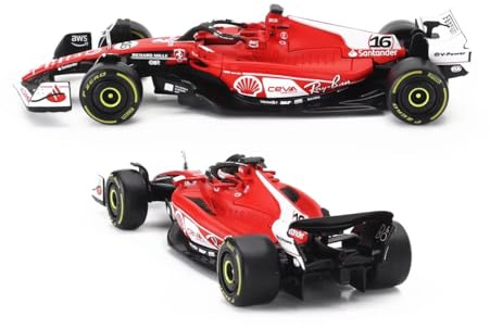 Ferrari SF-23 GP Las Vegas Charles Leclerc Nr 16 Saison 2023 Formel 1 F1 - Maßstab 1/43 Modell Auto DieCast BBurago 36836