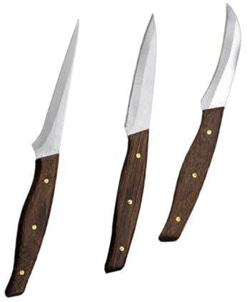 SMASOLO 1 set per Intaglio Frutta Acciaio Inossidabile Kit Professionale per Decorazione Piatters Fruttati e Verdure Utensile per Chef e Appassionati Cucina