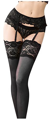 Travestimenti Sexy Donna Secret Lingerie Donna Reggicalze da con Ricami in Pizzo Trasparente. Reggicalze con Calze Lingerie San Vestitino Sexy Natale