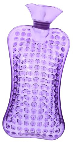 HAPINARY Große Kunststoff Wärmflasche 2000ml Winter Wärmbeutel mit Körniger Oberfläche Langlebig Auslaufsicher Hand Fußwärmer für Hände Füße und Nacken Langanhaltende Wärme bei Kälte