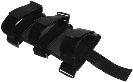 CTIRCHIU Sangle de Fixation pour Extincteur Voiture Nylon Support Stable Noir pour Sécurité Incendie Véhicule, Compatible Multi-modèles, Installation Rapide, Lot
