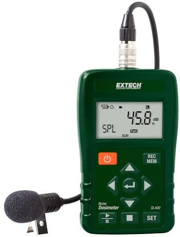Extech SL400 Personal Noise Dosimeter with USB Interface