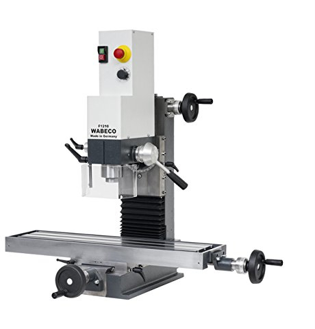 WABECO Fräsmaschine F1210 MK2 1,4 kW Arbeitstisch 700x180 mm Made in Germany