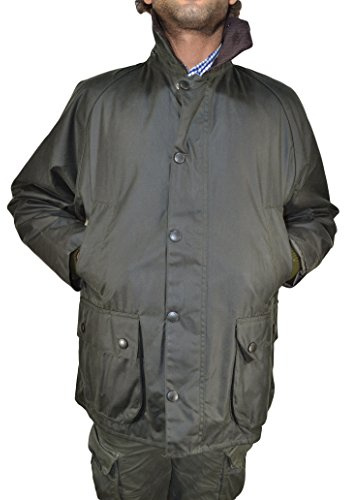 Barbour Bedale vaxjacka för män – salvia MWX0018SG91 (A320) – 44 grön, gRÖN, L