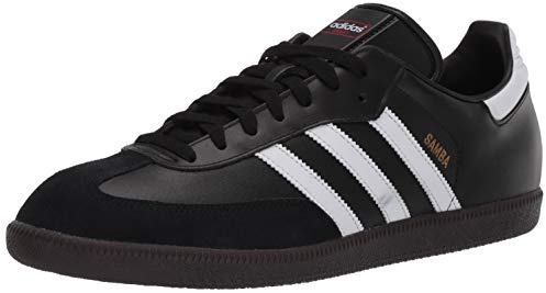 adidas Samba Classic Indoor, Zapatillas de fútbol Hombre, Negro/Blanco/Negro, 42 EU
