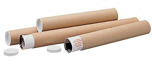 Ambassador PT-076-15-0940 76 mm x 940 mm diameter Cardboard Postal Tube, Box of 12