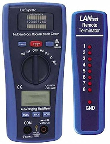 Tester di reti LAN e multimetro Marcucci Lafayette DMB-LAN