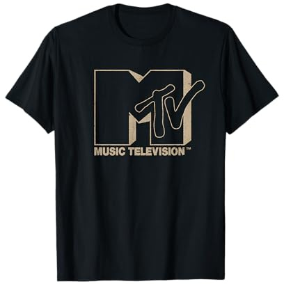 MTV Logo Drop Shadow T-Shirt